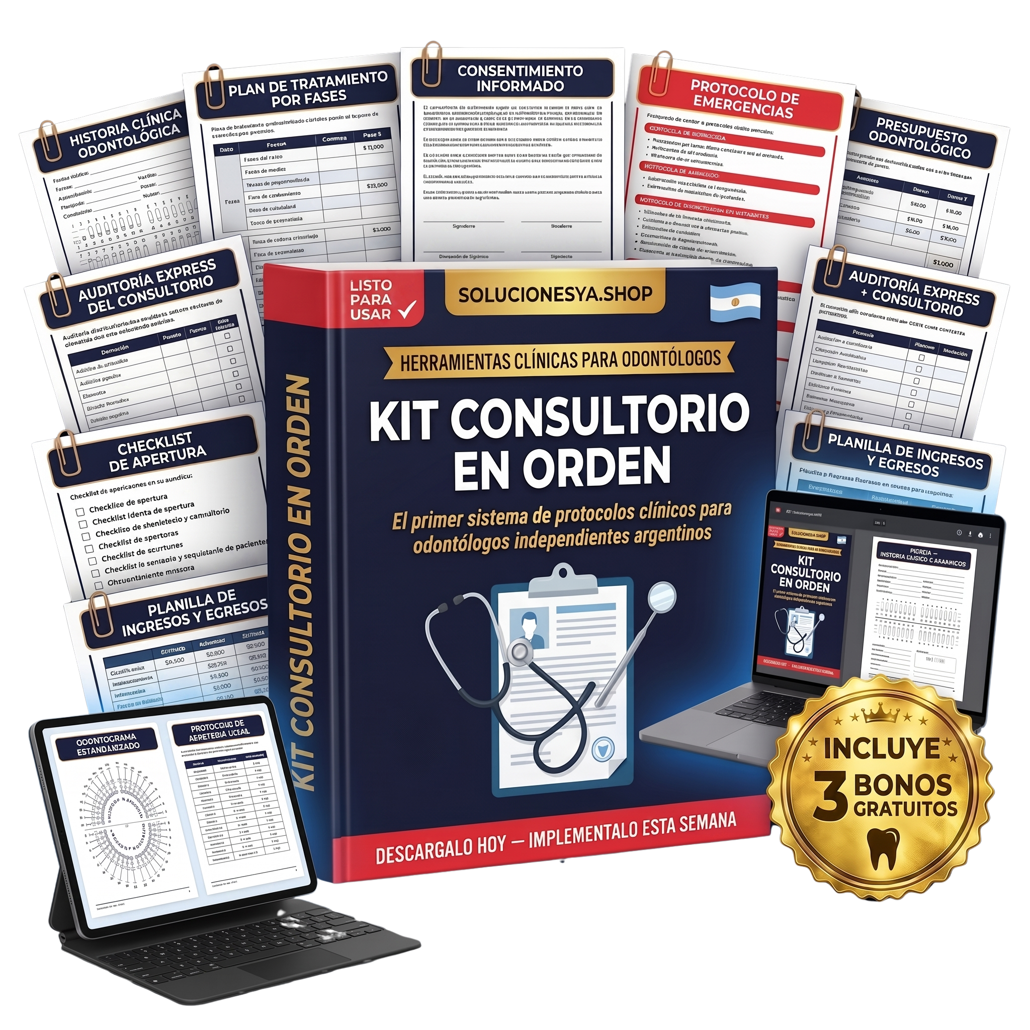 Kit Consultorio en Orden - Edición Completa